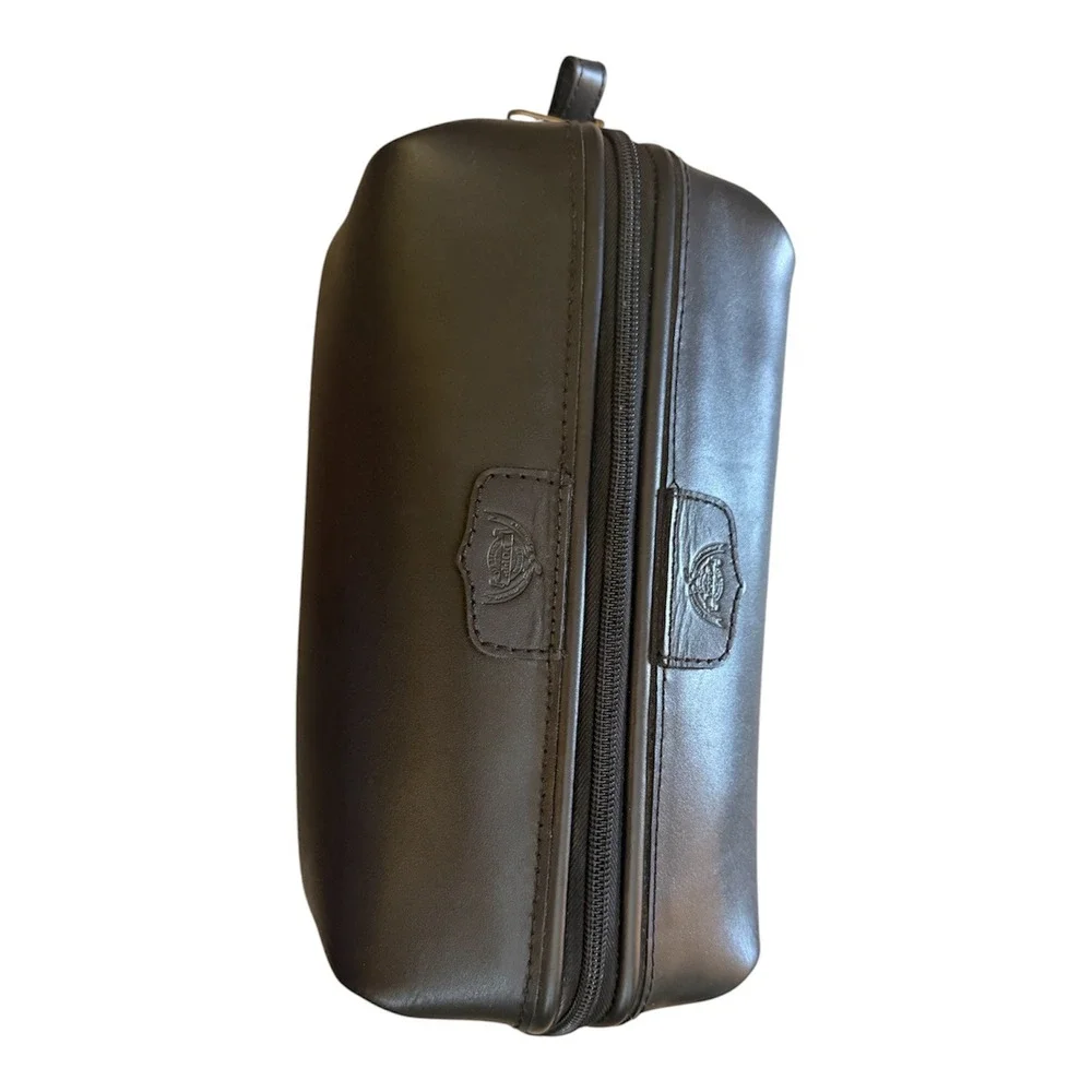 Dopp NWOT Men's 100% Genuine Sienna Cowhide Leather Traveler Toiletry Bag